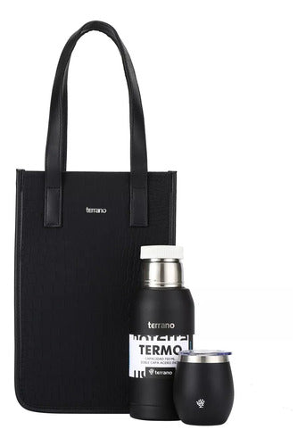 Terrano Set Matera Terrano Termo 750ml + Mate C/tapa Bombilla Regalo 0