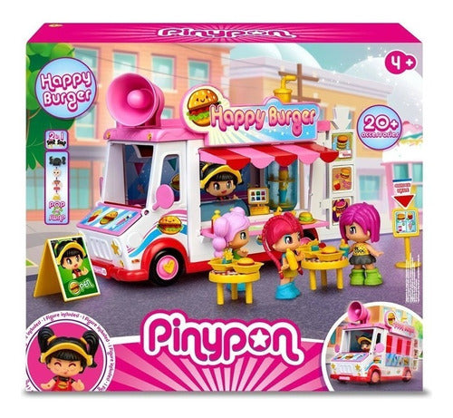 Pinypon Happy Burger Truck TV New 17210 Bigshop 1