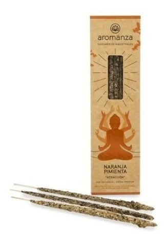 Aromanza Masterful Incense 8 Sticks Mirra Varied Scents 8