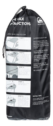 Quiksilver - Soft Rax - Safely Carry Your Board in Your Car 1