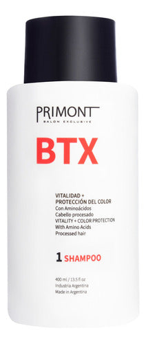 Primont Btx Shampoo Reparador Procesados Teñidos Chico 3c 0