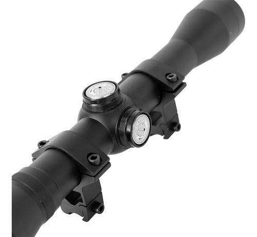 Krico Sporter 4x32 Scope with Mount and Rangefinder Reticle 5