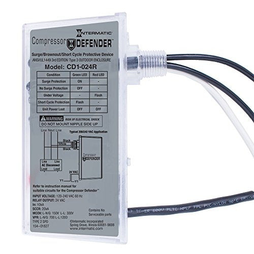 Intermatic Cd1 024r Compressor Defender Protects Central 0