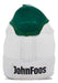 John Foos Unisex Lifestyle Sneakers 176 Duo White-Green 3