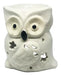 Enameled Ceramic Owl Aromatic Burner - High-Quality by Silmar Bazar 1