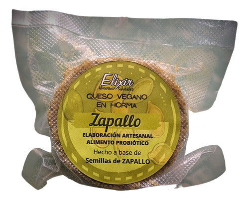 Elixir QUESO VEGANO EN HORMA DE SEMILLAS DE ZAPALLO 0