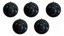 Longvie Black Knobs Set of 5 12331 / 13331 0