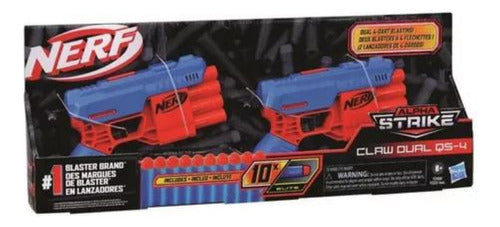 Nerf Alpha Strike Claw Dual Qs-4 F2468 - Hasbro 0