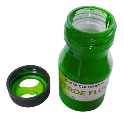 IDE Green Fluo Resin Coloring Paste 25g 0