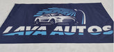 Rapi Arte Blue Car Wash Flag 80 X 150cm Fabric 1