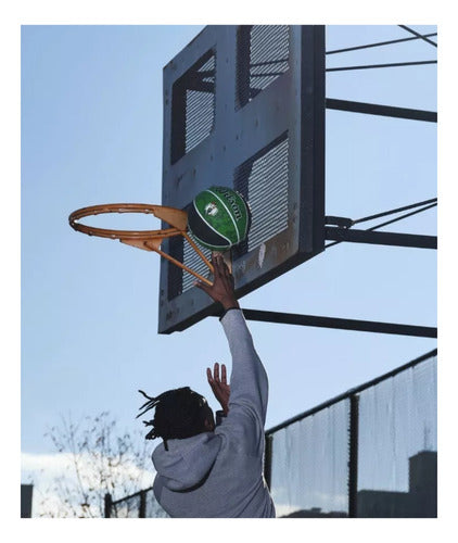 Bola De Basquete Nba Team Tiedye Bos Celtics 7 + Bomba De Ar 7