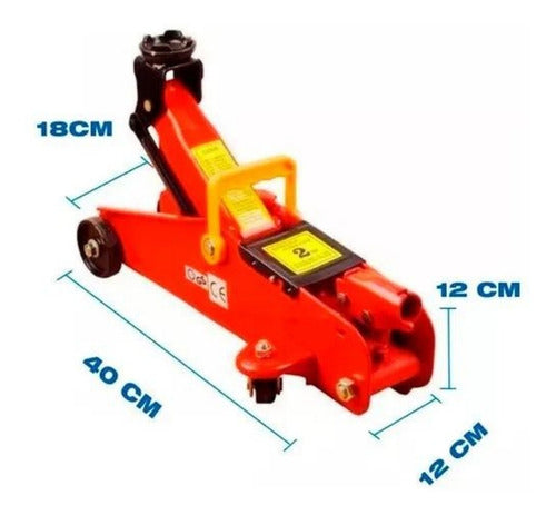 Grupo Dago Crique Carrito 2 Tn Y Llave Cruz Gomero Para Fiat Argo 1