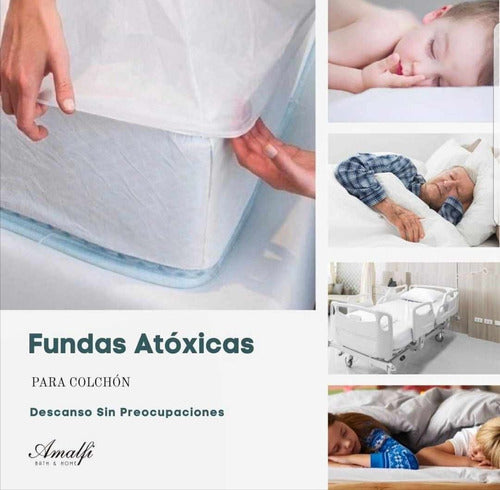 Amalfi Waterproof Mattress Protector 180x200 0