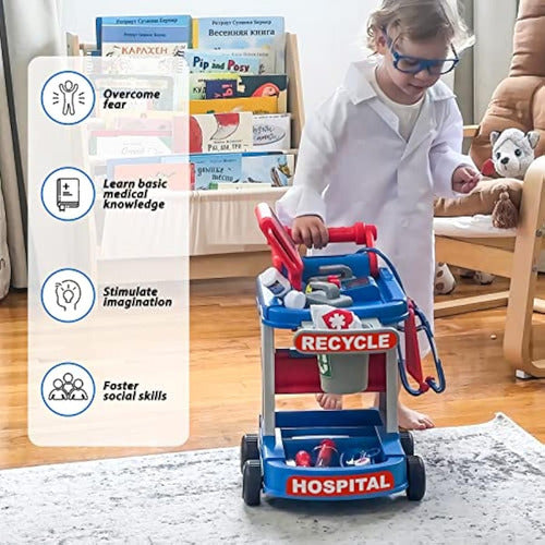 Liberry Kit De Médico Para Niños De 3, 4, 5, Con 3