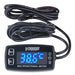 Digital RPM Tachometer 12V Temperature Hour Meter LED Motorcycle 0