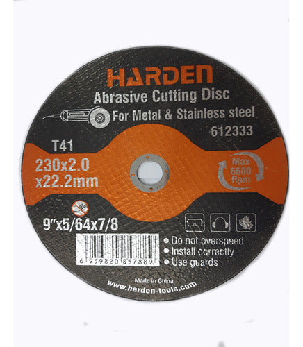 Disco Corte Metal 9¿ 2x22.2mm Harden 0