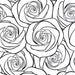 Rewallpaper Papel Tapiz Floral Blanco Y Negro Para Despegar 0