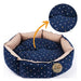 LumiPets Nidito Bed for Pets with Bulldog French Cocker Print 1