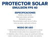 Dermaglós Sunscreen Set Emulsion SPF40 250ml 2 Units 3