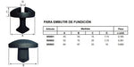 Fadeca Tortuga Fundicion N2 Embutir Porton (52x72x20mm) 1