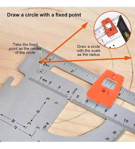 Ruhlmann Multipurpose Square Level 300mm 2