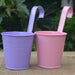 Plantaspaty Metal Bucket in Colors for Hanging 2