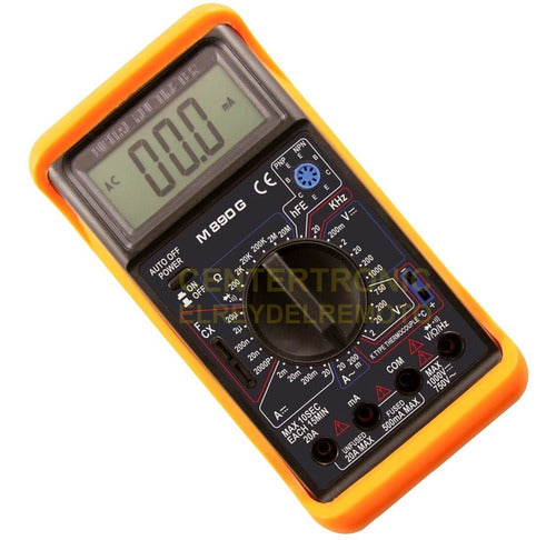 LUXELL INSTRUMENT Digital Multimeter Capacitor Tester Thermocouple Frequency 1