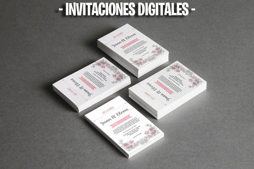 Invitacion Digital Boda Casamiento Whatsapp 3