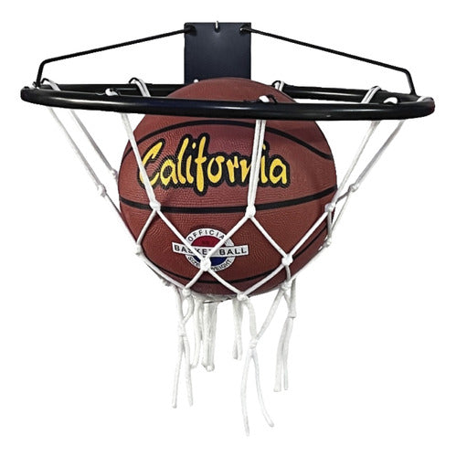 Aro Basquet Profesional + Pelota Profesional Grande Premium 0