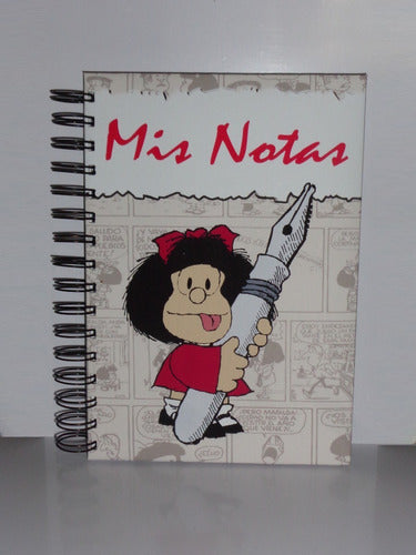 Zona de Regalos Anotador Cuaderno Libreta A5 Tapa Dura Mafalda 0