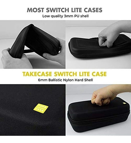 Takecase Hard Transport Case - Compatible with Nintendo Switch Lite 1