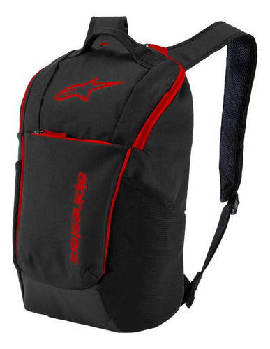 Mochila Alpinestars - Defcon V2 Backpack Negra Rojo - Motor2 0