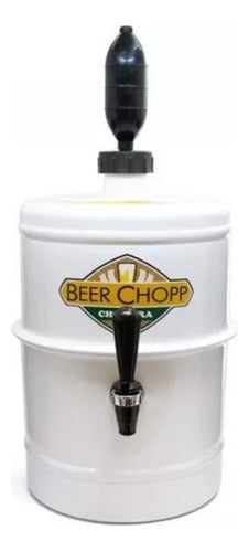 Bazarnet Beer Dispenser Cooler 5.1 L White 008 0