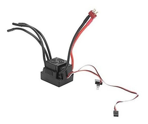 Esc Controlador De Velocidad Electronico 120a +card Para Rc 7