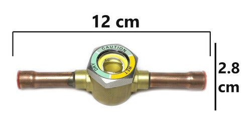 Visor De Liquido P/ Refrigeración 3/8 P/ Soldar 1