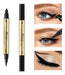 MELY Black Double Fiber Eyeliner Waterproof X1 0