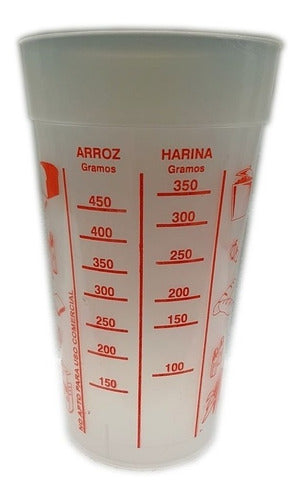 Plasticos Juniors Vaso Medidor 750 Cc Arroz Harina Liquidos 58 Unidades 0