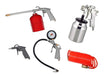 Generic Kit 5 Pneumatic Tools Air Compressor Suction Gun 0