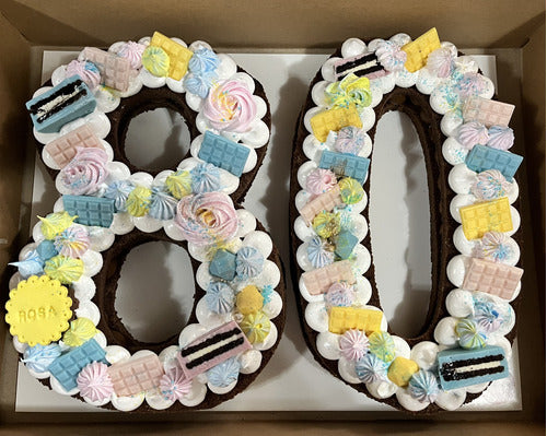 Naluque Letter/Number Cake - Zona Caballito 7