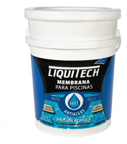 Merclin Membrane for Pools Liquitech 20 Liters - Various Colors 0