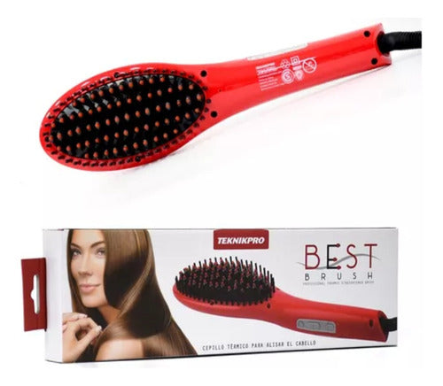 Teknikpro Cepillo Voluminizador Alisador Best Brush 0