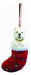 Westie - Figura Decorativa De Navidad Con Diseo De Pap Noel, 0