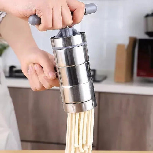 Generic Manual Pasta Maker Machine - Stainless Steel 6