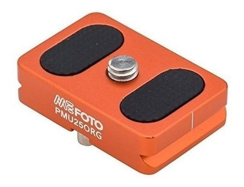 Mefoto Backpacker Air Camera Plate Orange (pmu25org) 0