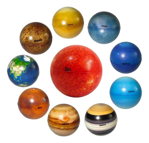 Planetas Do Sistema Solar Planet Balls Brinquedos Para 0