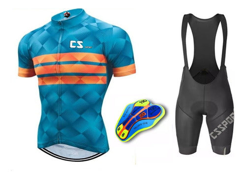 Cs Sport Cycling Set Black V3000 - Free Shipping 0