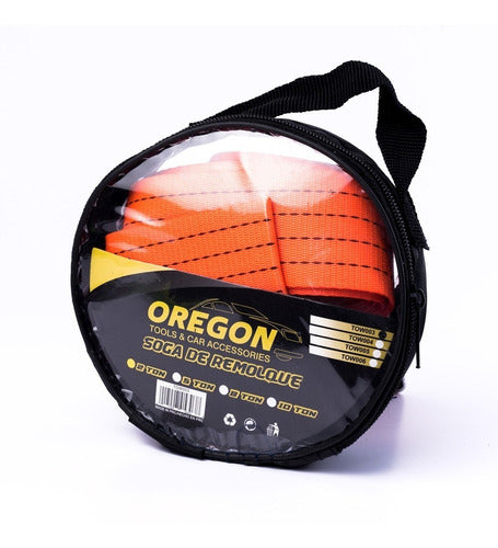 Oregon Soga De Remolque Con Ganchos Metalicos 2 Ton 3.5 Metros 1