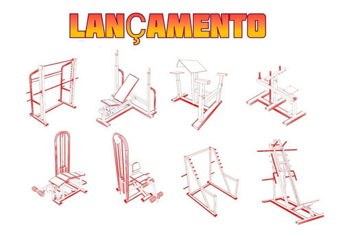 Projetos Fabricação 95 Máquinas Academia Equipamentos Comple 0