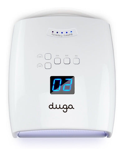 Rechargeable LED Nail Lamp with 48W Battery by Duga U3009 3