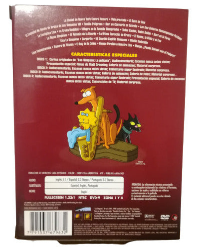 Los Simpsons Dvd Temporada 9 Original 2